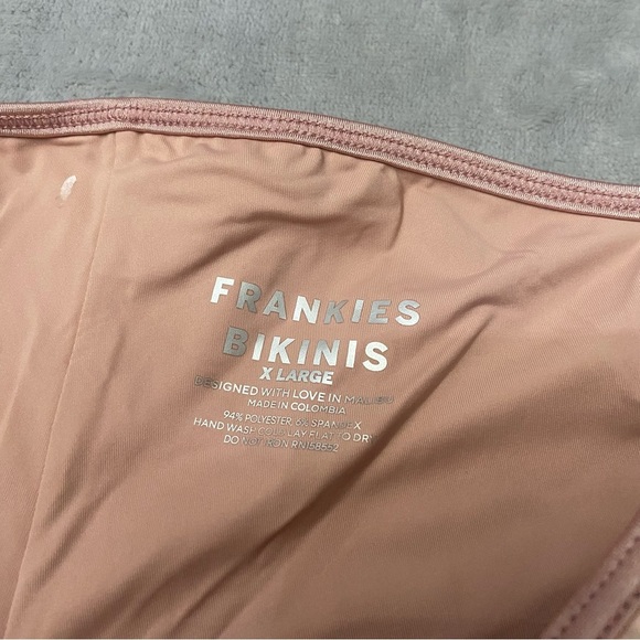 New! Frankie’s Bikinis Daphne Terry Cheeky Boy Short Coco Cheetah 10739 - Picture 9 of 12